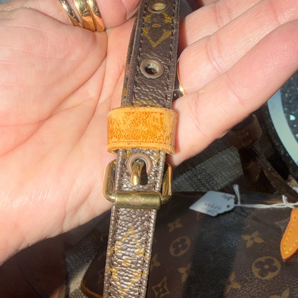 Louis Vuitton Brown Monogram Crossbody Dragonne Marley  Bag - Picture 10 of 13